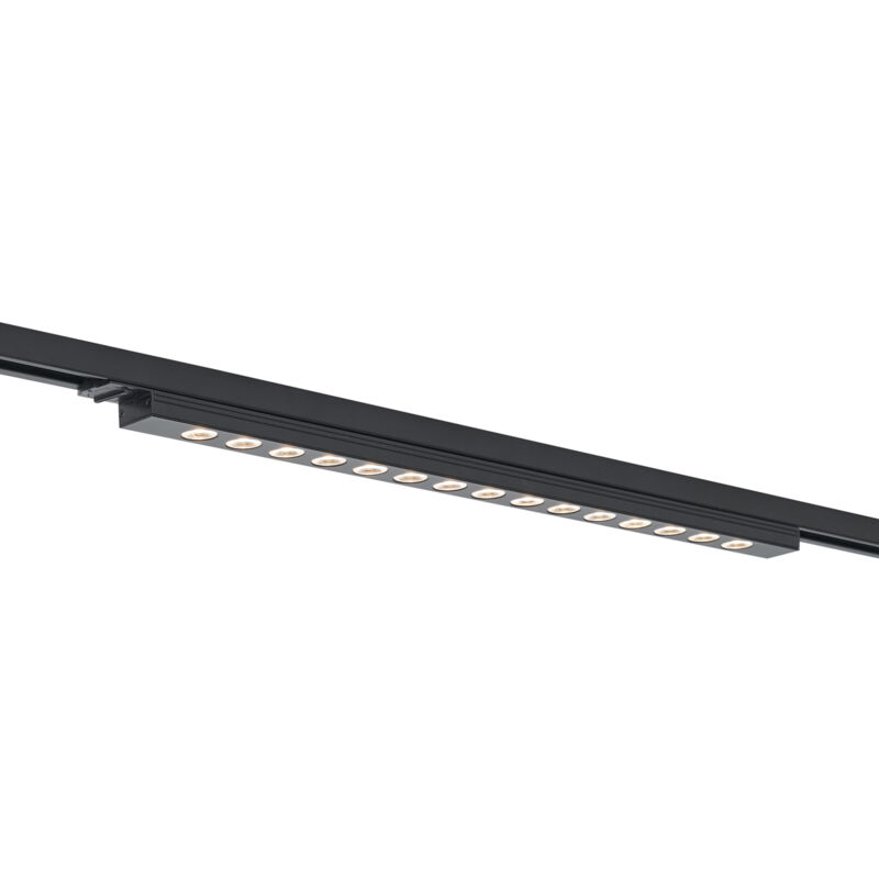 foto del prodotto qazqa iconic tsiri moderno plastico nero oblungo non sostituibile led max. 1 x 15 watt