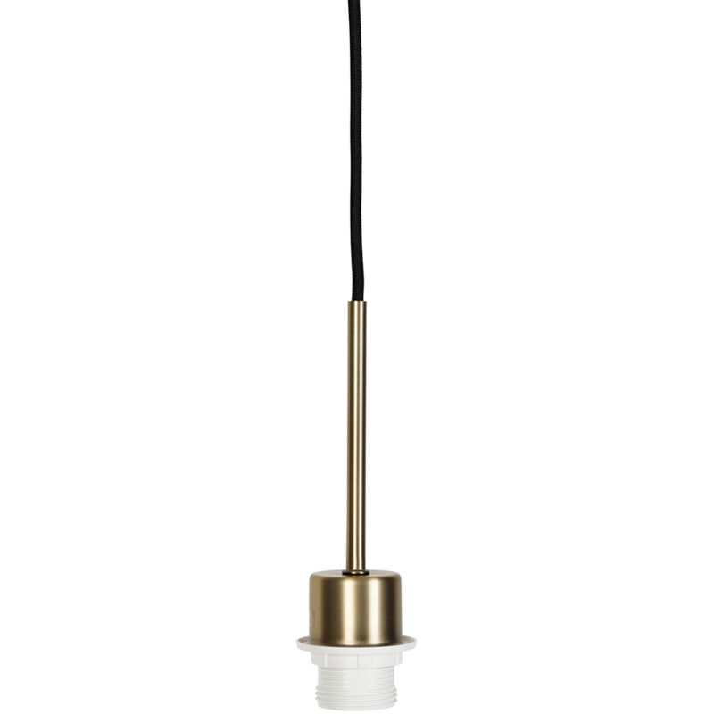 foto del prodotto qazqa lampada a sospensione combi moderno acciaio bronzo tondo max. 1 x watt