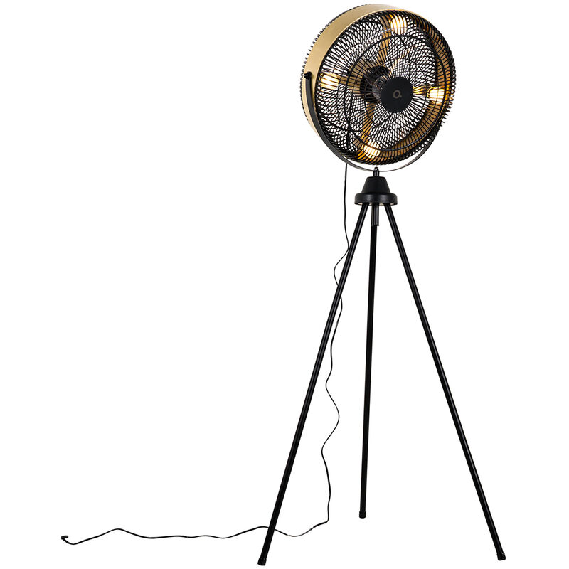 immagine 0 del prodotto qazqa lampada da terra kim moderno plastico,acciaio nero oblungo max. 4 x watt