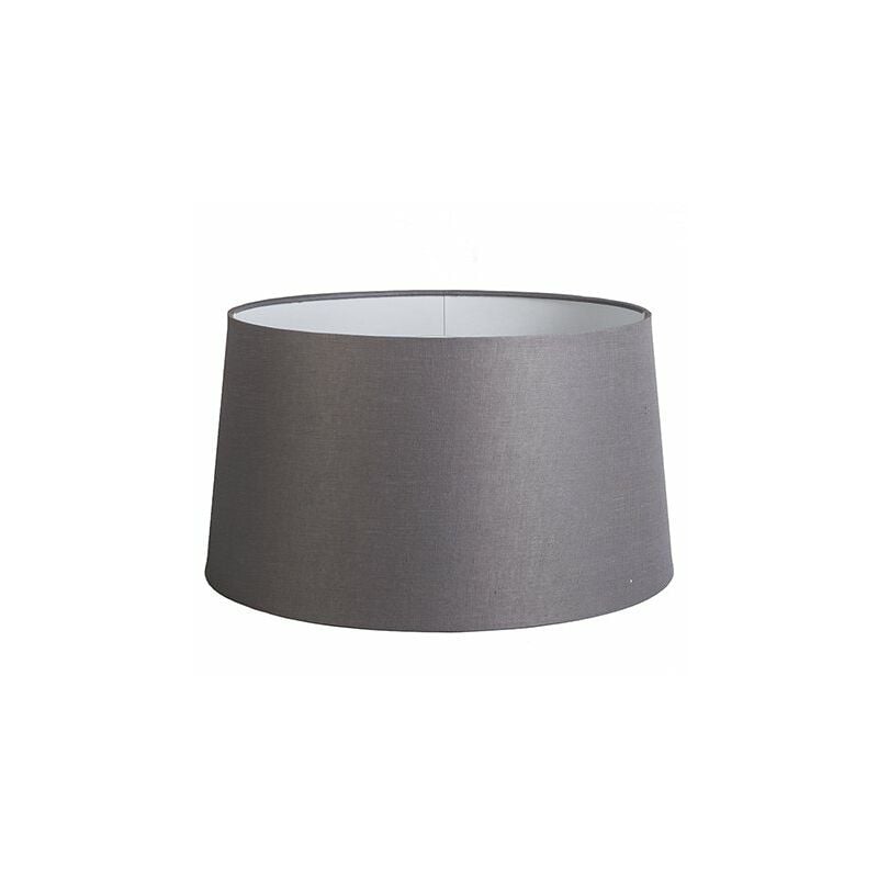 foto del prodotto qazqa lino paralume in lino grigio scuro 45 cm ,