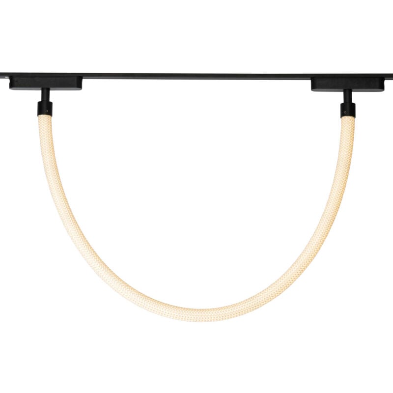 foto del prodotto qazqa magnetic tautau moderno nero non sostituibile led max. 1 x 9.5 watt