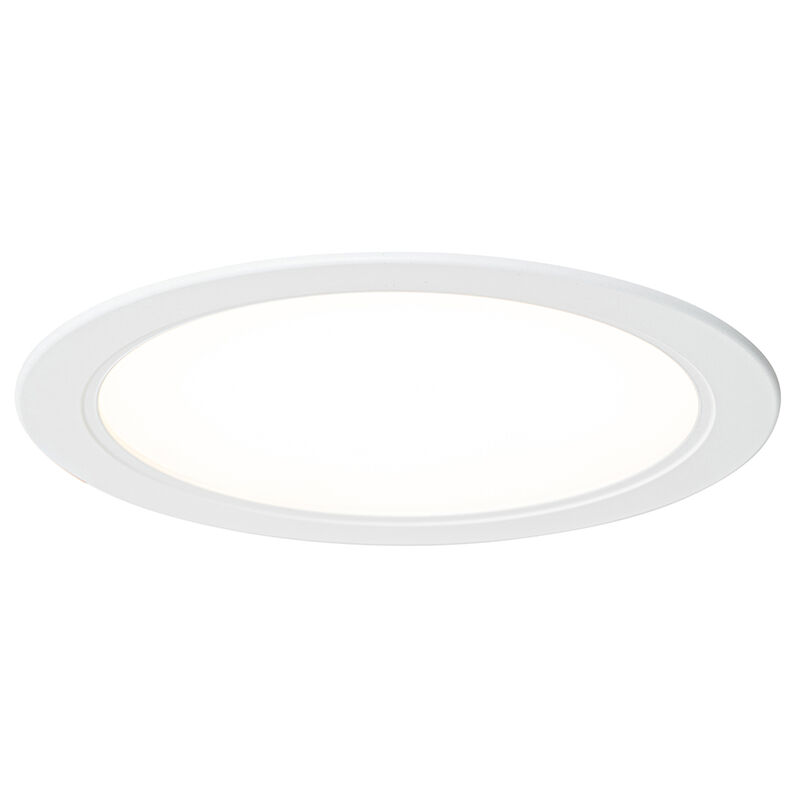 foto del prodotto qazqa professional faretto da incasso stephanie moderno plastico bianco tondo non sostituibile led max. 1 x 12 watt