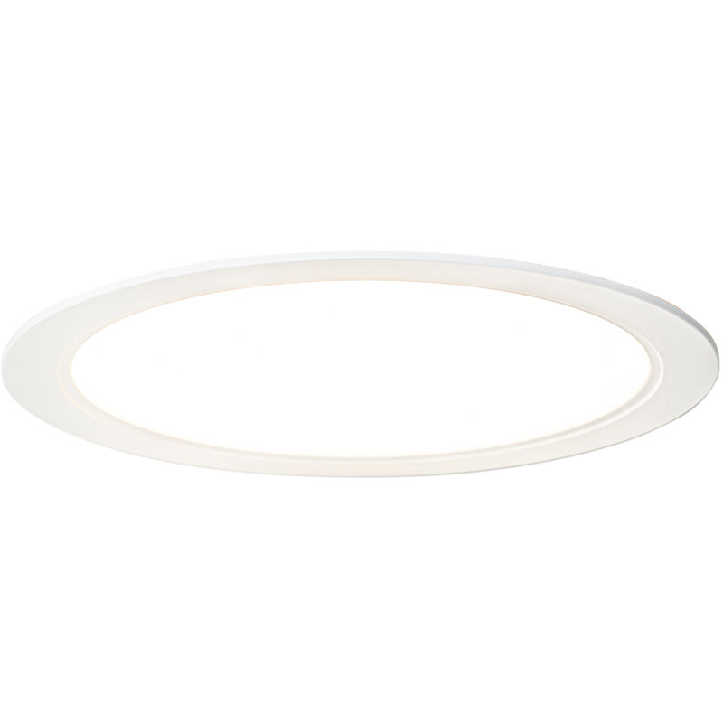 foto del prodotto qazqa professional faretto da incasso stephanie moderno plastico bianco tondo non sostituibile led max. 1 x 18 watt