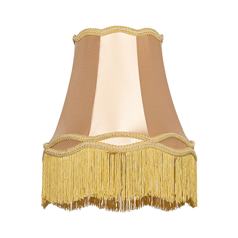 foto del prodotto qazqa retr tessuto paralume in tessuto oro 30 cm granny ,