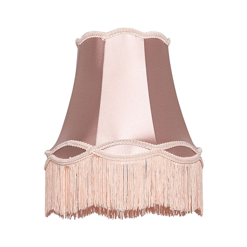 foto del prodotto qazqa retr tessuto paralume in tessuto rosa 30 cm granny ,