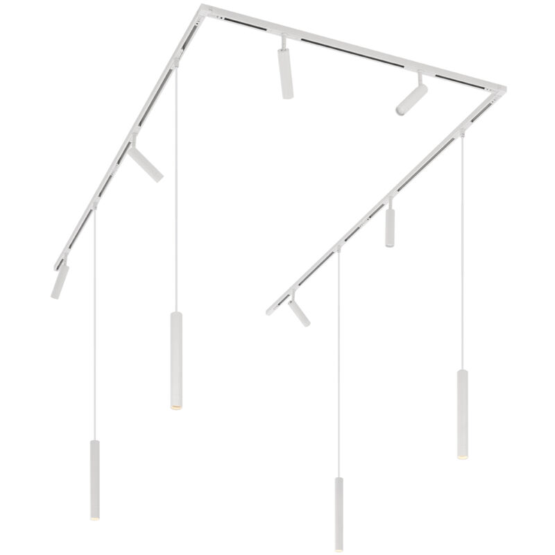 foto del prodotto qazqa slimline uzzy keno moderno alluminio,metallo max. 10 x watt