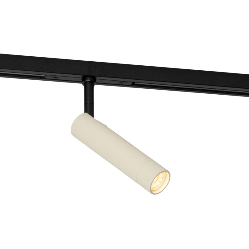 foto del prodotto qazqa slimline uzzy moderno alluminio,metallo nero oblungo tondo max. 1 x watt