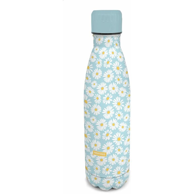 foto del prodotto qfplus nerthus fih 601 601 thermos a doppia parete per freddo e caldo. design margharite di acciaio inossidabile senza bpa. tappo ermetico, 500 ml