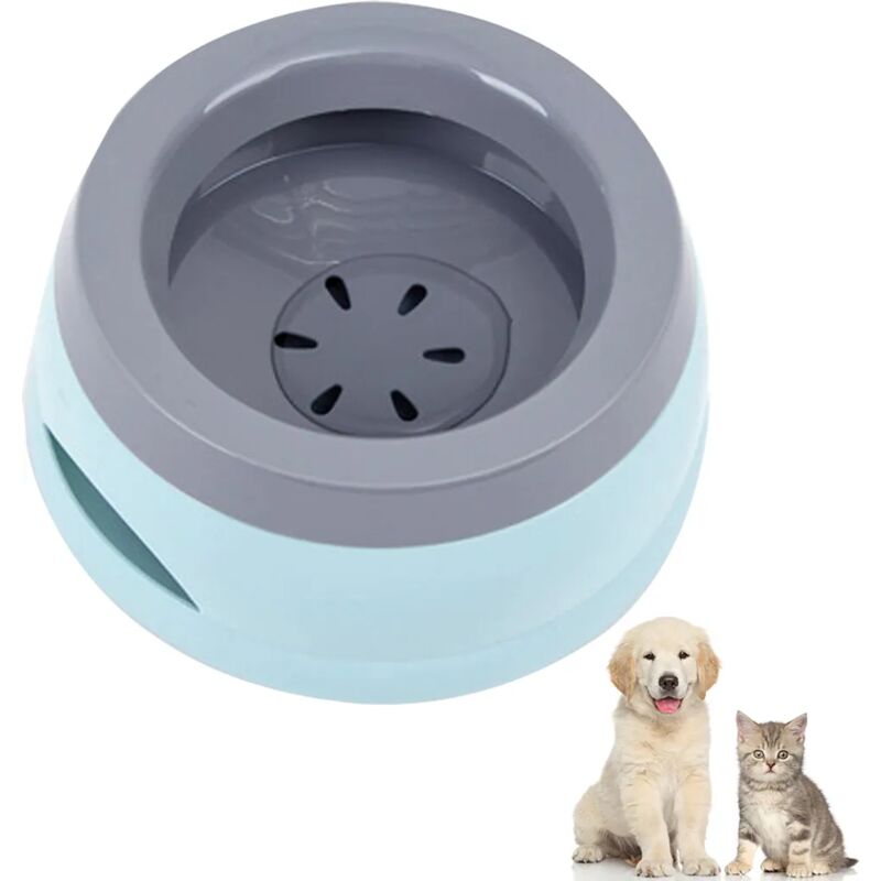 foto del prodotto qianyou ciotola per acqua per cani in viaggio 750ml, a prova di perdite, a prova di spruzzi, ciotola per cibo, ciotole per cani, ciotola per gatti,