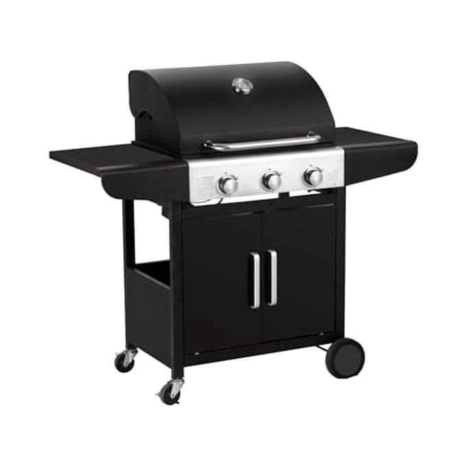 foto del prodotto qlima barbecue gas okg 3 fuochi 122x59x112cm