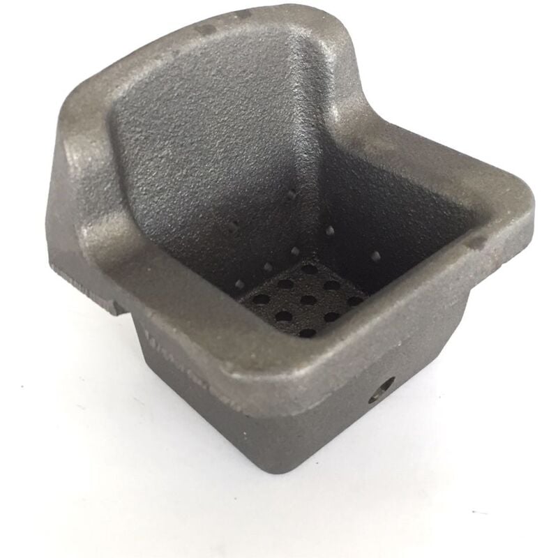 foto del prodotto qlima braciere per stufa a pellet fiorina 74 in ghisa compatibile