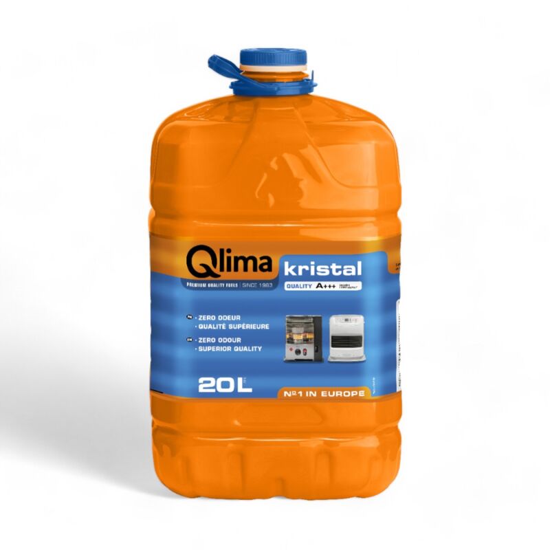 foto del prodotto qlima combustibile liquido isoparaffina per stufe a combistibile kristal lt 20