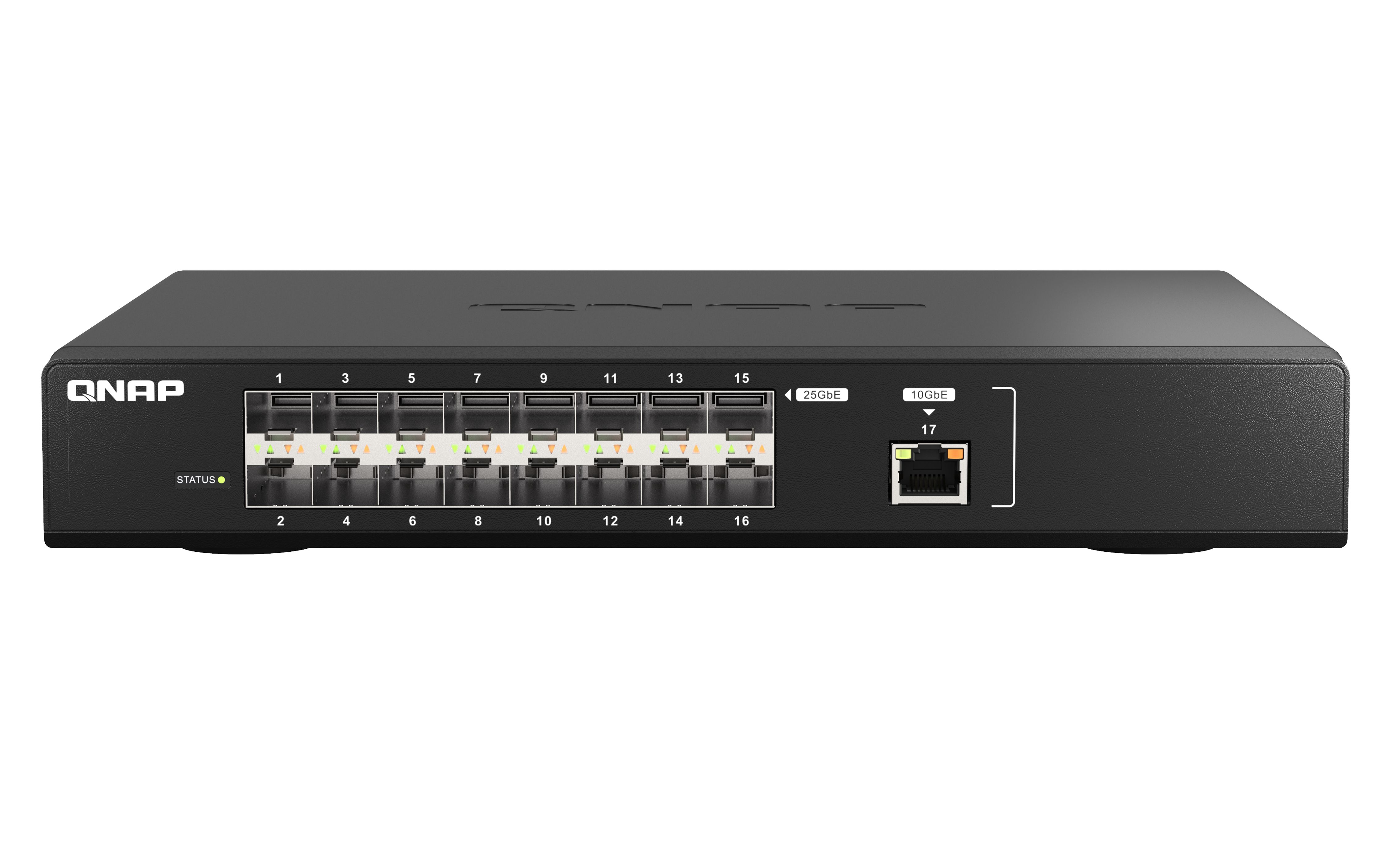 foto del prodotto qnap qsw m5216 1t switch di rete gestito l2 nero