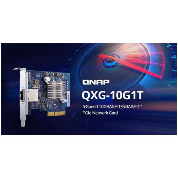 foto del prodotto qnap qxg 10g1t scheda di rete e adattatore interno ethernet 10000 mbit s