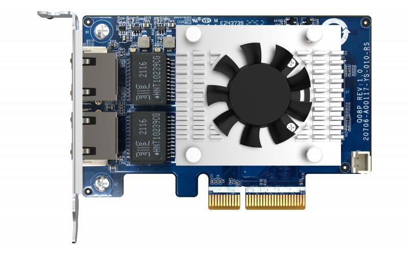 foto del prodotto qnap qxg 10g2tb scheda di rete e adattatore interno ethernet 10000 mbit s