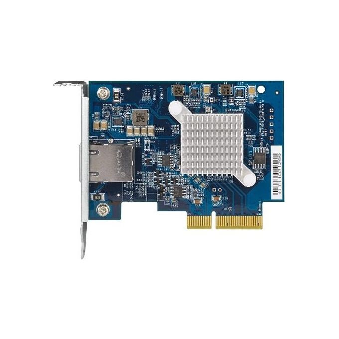 foto del prodotto qnap scheda di rete single-port 10gbe pcie gen3x4 low profile