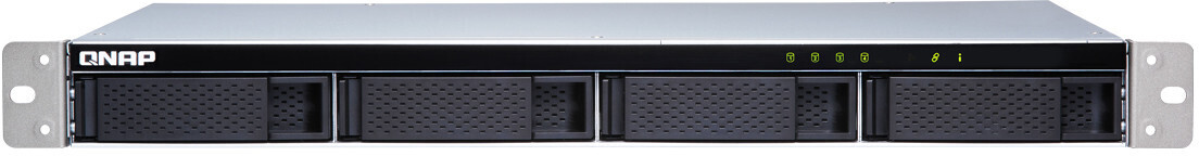 foto del prodotto qnap tl r400s contenitore di unit di archiviazione box esterno hdd ssd nero, grigio 2.5 3.5