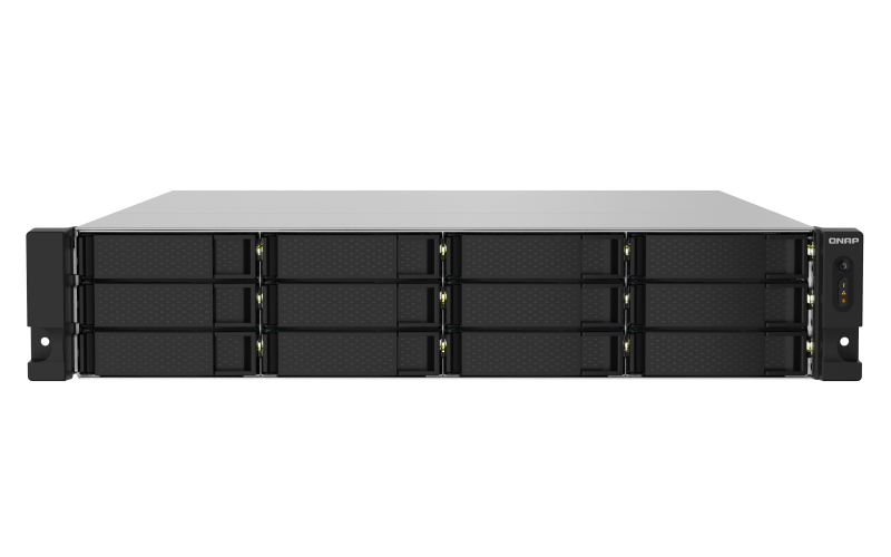 foto del prodotto qnap ts 1232pxu rp nas armadio 2u annapurna labs al324 4 gb ddr4 0 tb qnap qts nero