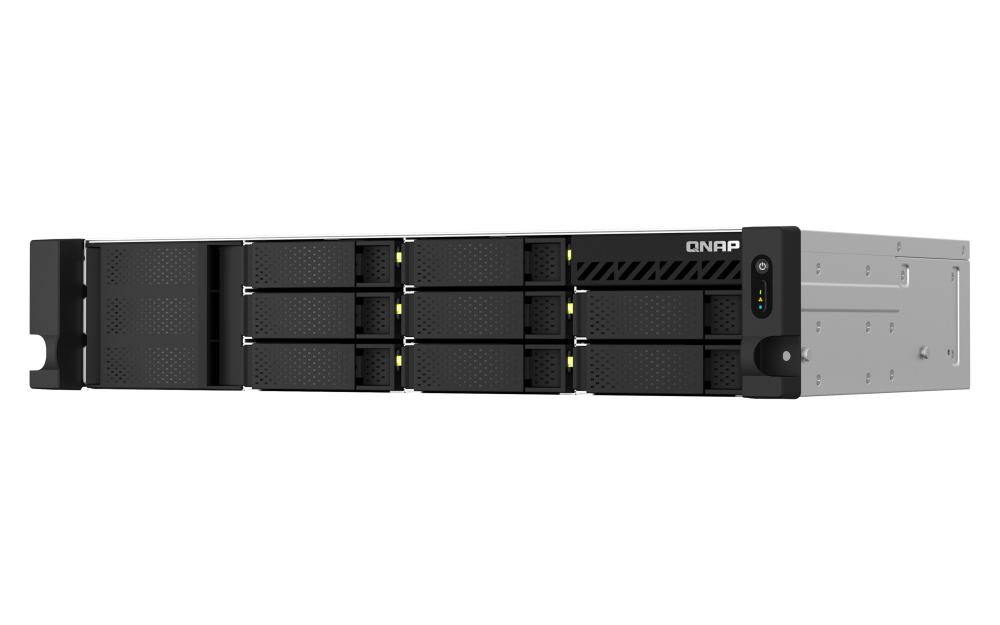 foto del prodotto qnap ts 864eu 8g server nas e di archiviazione armadio 2u intel celeron 8 gb ddr4 0 tb qnap turbo system nero
