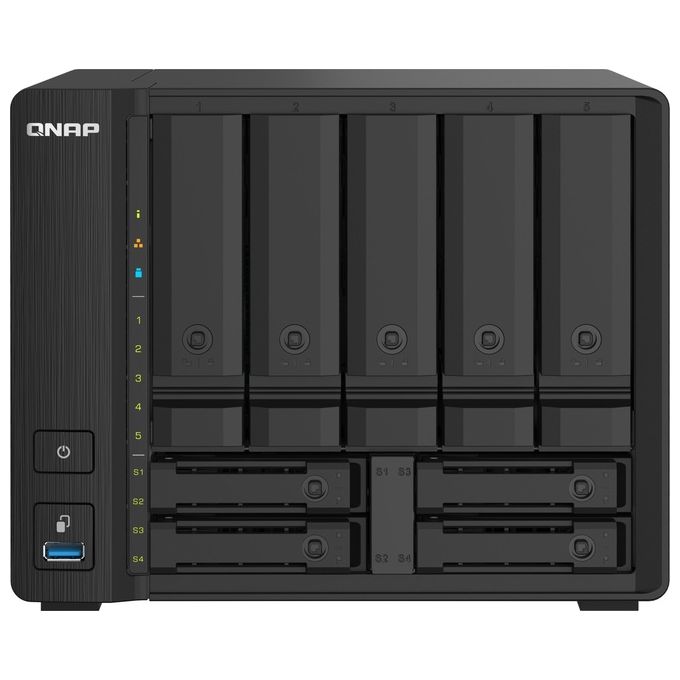 foto del prodotto qnap ts-932px alpine al-324 collegamento ethernet lan tower nero nas