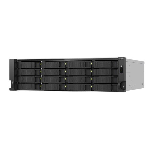 foto del prodotto qnap ts h1677axu rp r7 32g server nas e di archiviazione armadio 3u amd ryzen 7 32 gb ddr5 0 tb