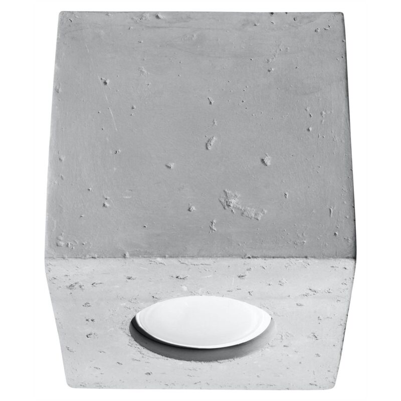 foto del prodotto quad 1 faretto da incasso a soffitto bianco sporco, gu10 sollux