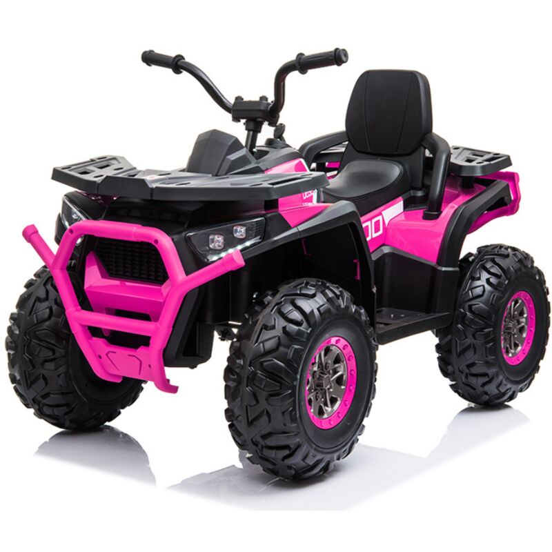 foto del prodotto quad elettrico per bambini atv 2.0 12v con radiocomando rosa