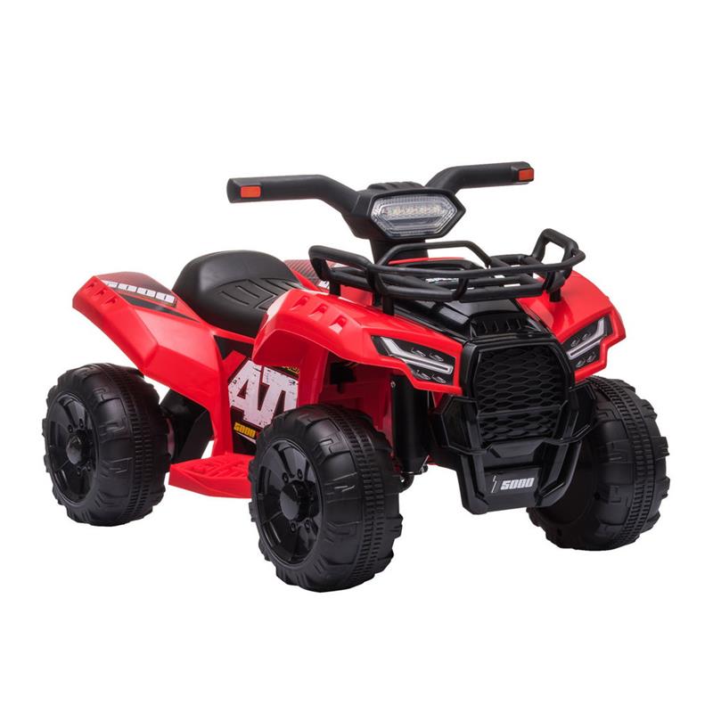foto del prodotto quad elettrico per bambini con batteria ricaricabile 6v 18 36 mesi rosso
