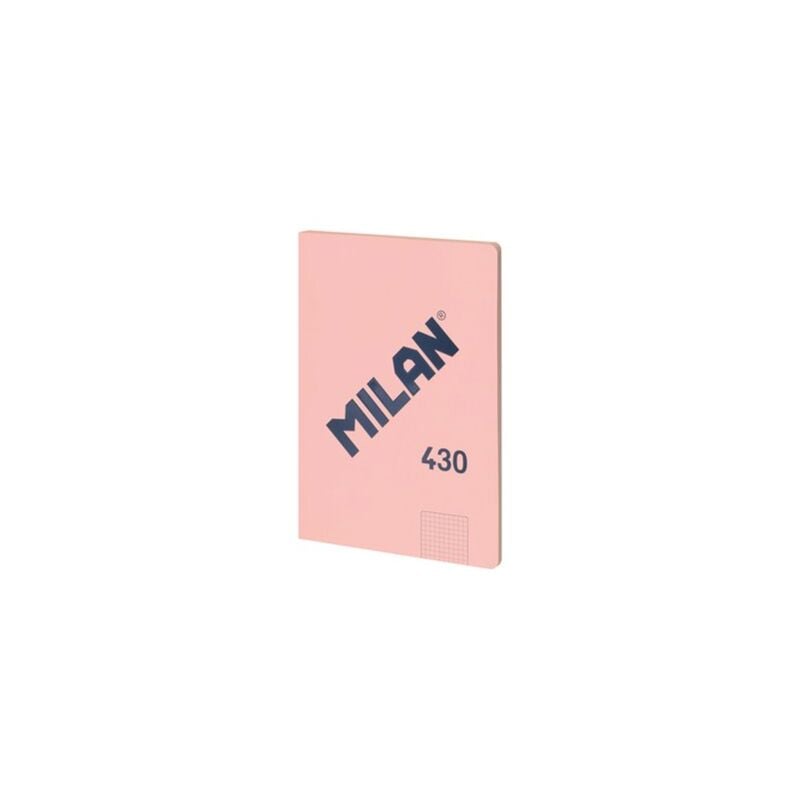 foto del prodotto quaderno a4 quadrettato 5x5mm collezione 430 since 1918 colore rosa incollato mil n
