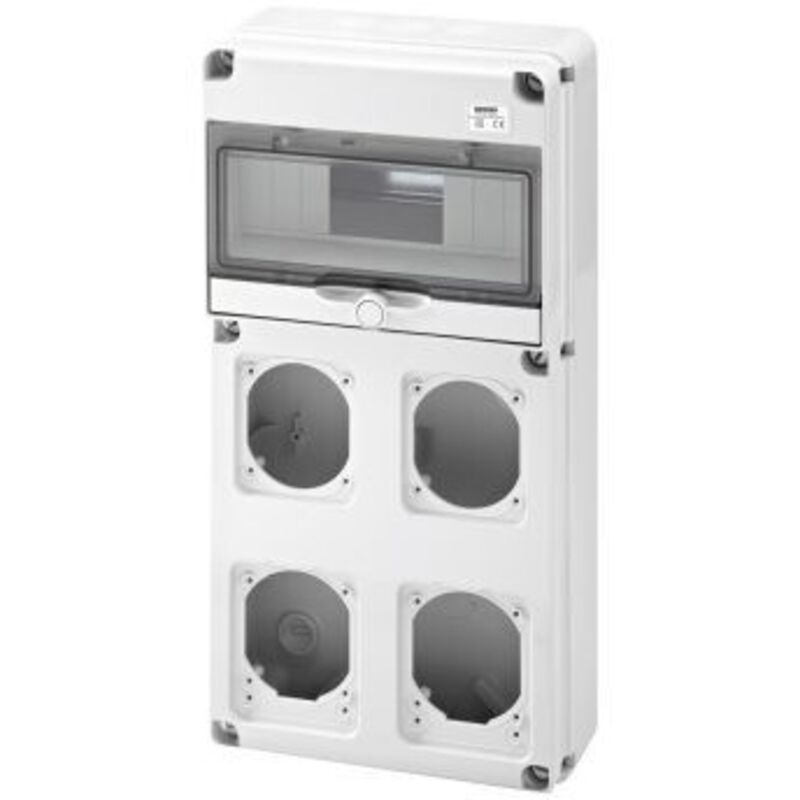foto del prodotto quadri elettrici q din 10m.4 flange pr.16 32a ip65 gewiss cod. gw68003n 
