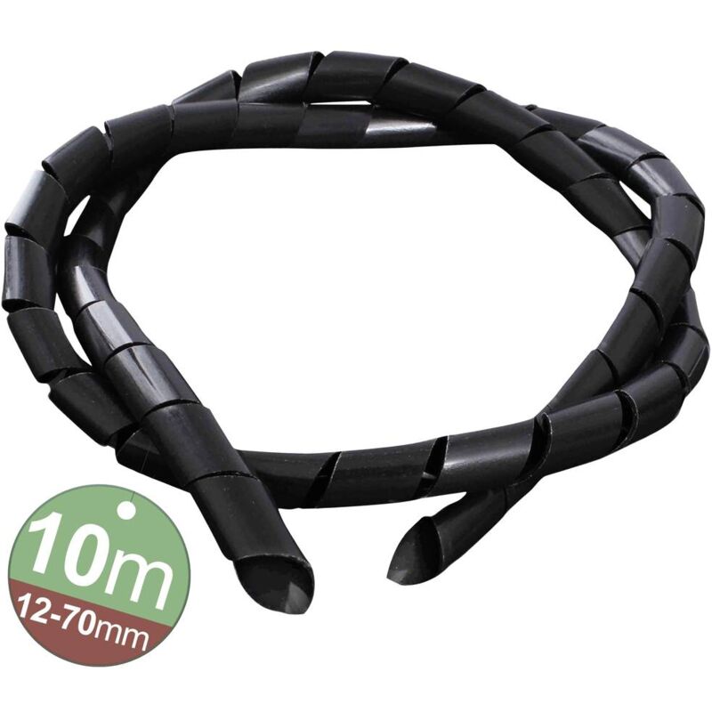 immagine 0 del prodotto quadrios 2111c146 2111c146 guaina spiralata 12 fino a 70 mm nero 1 kit