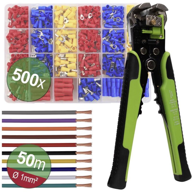 foto del prodotto quadrios 22t012 22t012 kit strumenti e utensili per spelatura 0.25 fino a 6 mm 10 fino a 24
