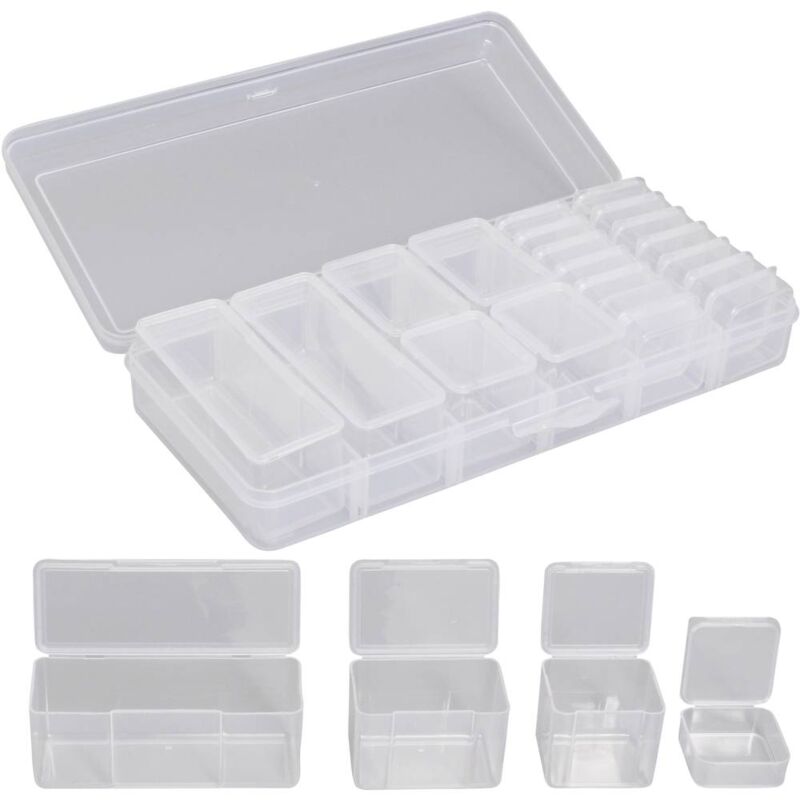 foto del prodotto quadrios 23sa085 scatola minuteria l x l x a 27 x 11.8 x 4.5 cm scomparti 1 contenuto 1 kit