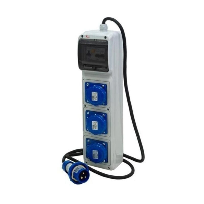 foto del prodotto quadro asc rosi materiale elettrico 3x3p 16a 2260