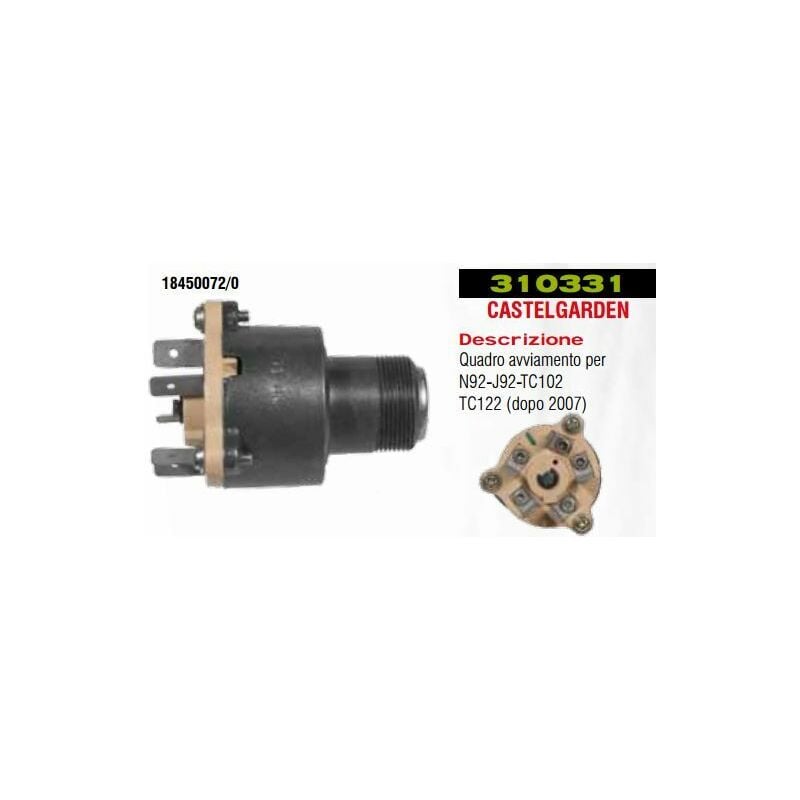 foto del prodotto quadro avviamento trattorino tagliaerba n92 j92 tc102 tc122 castelgarden 118450072 0