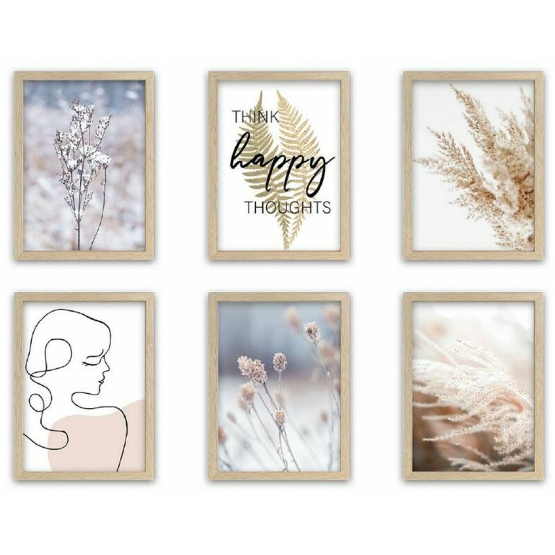 foto del prodotto quadro dkd home decor pino 40 x 2 x 60 cm 