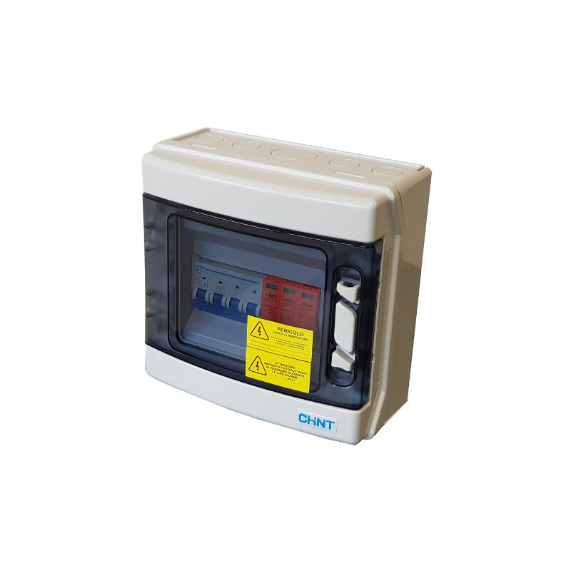 foto del prodotto quadro elettrico chint per impianti fotovoltaici 3kw max 1000v chtsb1101