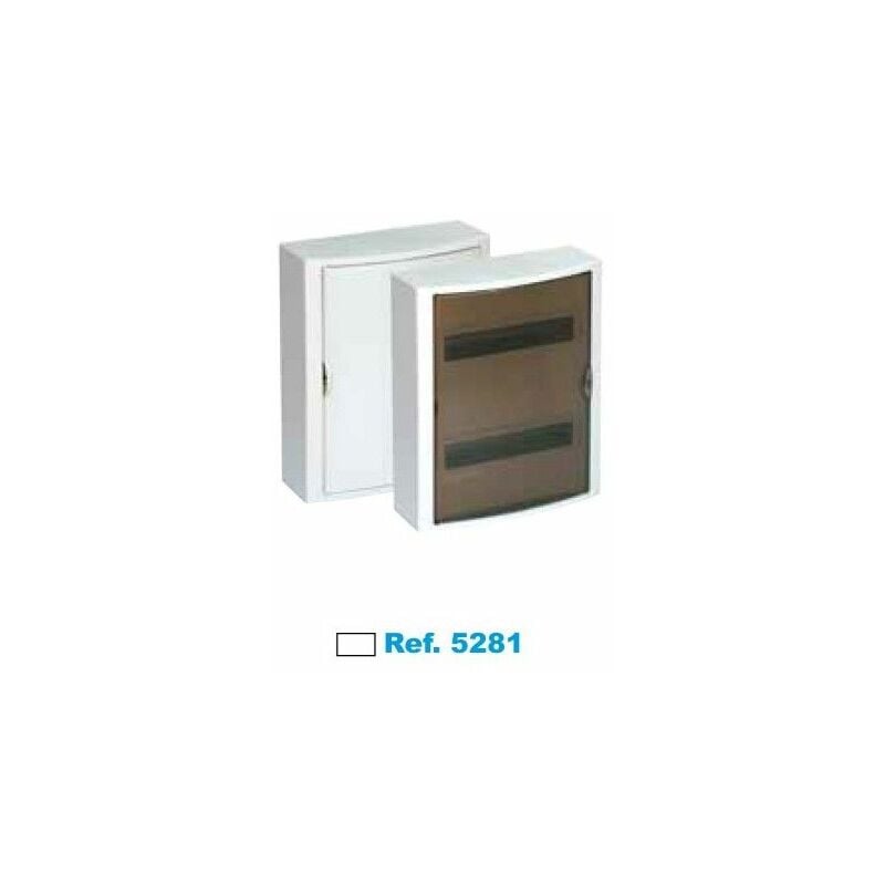 foto del prodotto quadro elettrico di superficie 28 elementi bianco solera arelos 5281
