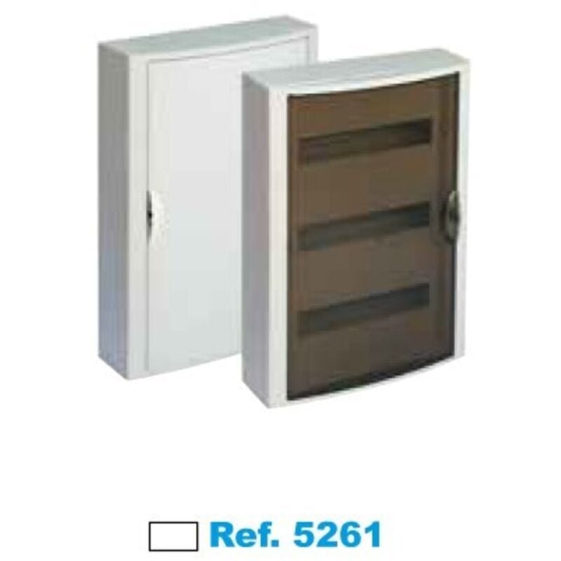 foto del prodotto quadro elettrico di superficie 42 elementi bianco solera arelos 5261