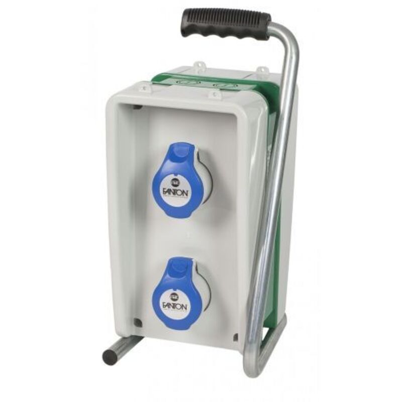 foto del prodotto quadro elettrico eolo 3 prese 200 250v ip44 cm. 15,6x18,5x33,8 h fanton