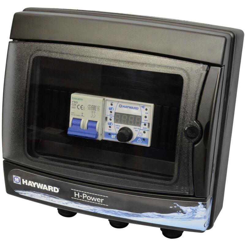 foto del prodotto quadro elettrico h power monofase con interruttore differenziale