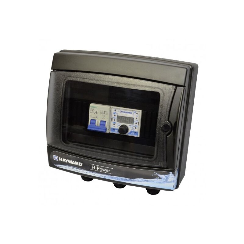 foto del prodotto quadro elettrico trifase hayward h power con trasformatore 100w