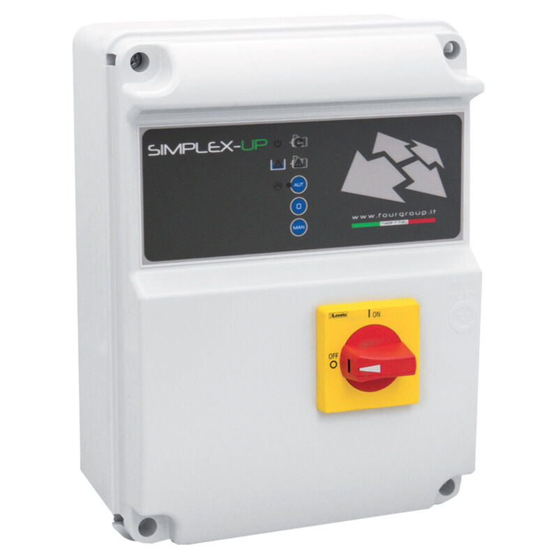 foto del prodotto quadro elettronico per avviamento diretto di 1 motore monofase o trifase idrhaus