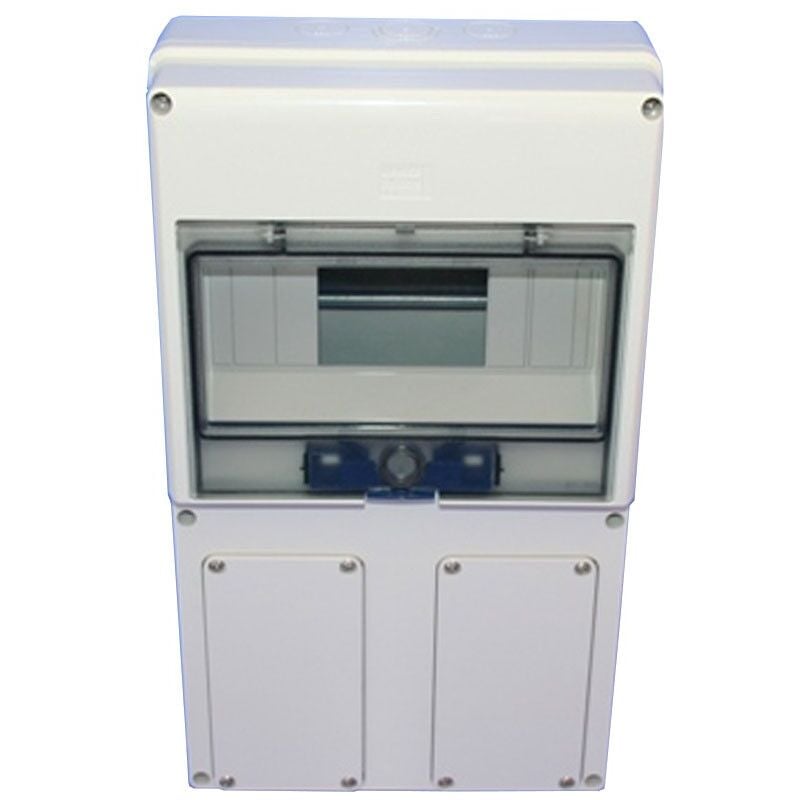 foto del prodotto quadro gewiss vuoto per 2 prese interbloccate ip55 gw66492