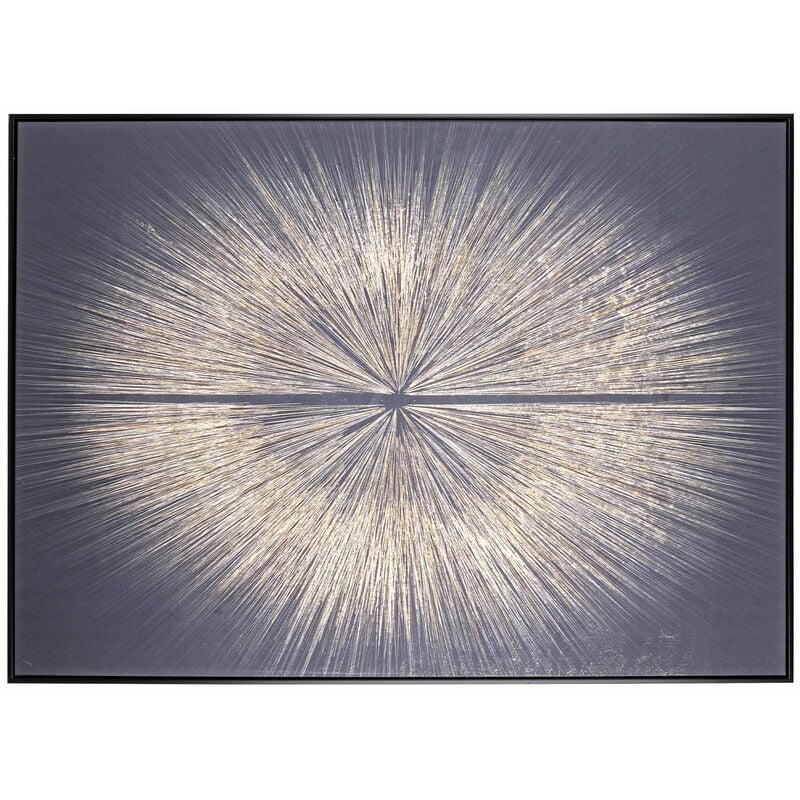 foto del prodotto quadro moderno quadro moderno stampa su tela oro su nero 102 x 142 cm minimalista bold