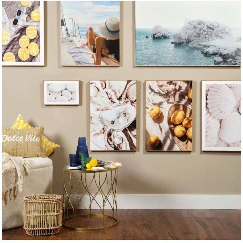 foto del prodotto quadro perle e conchiglie