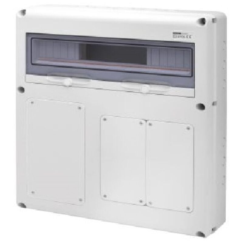 foto del prodotto quadro q-din 20moduli 1 flangia ib verticale 63a ip67 2 ib verticali 16 32a ip67 ip65