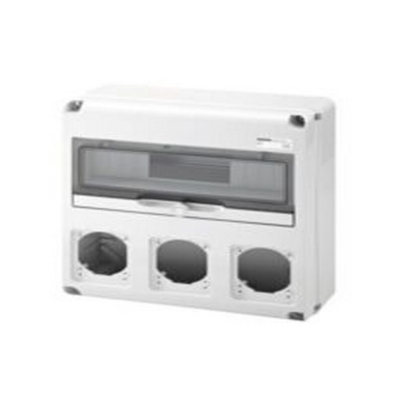 foto del prodotto quadro stagno q din 14 moduli 3 flange ip65 gw68005n gewiss
