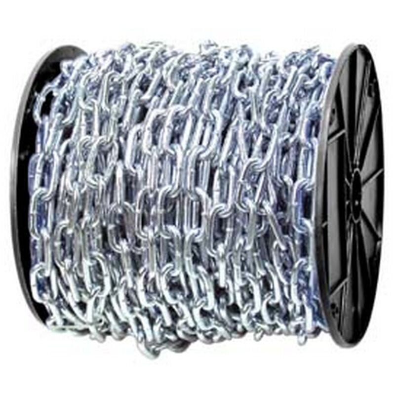 foto del prodotto quality - catena genovese zincata in rotoli - n 24 maglia mm.6,5 in rotoli da mt.25