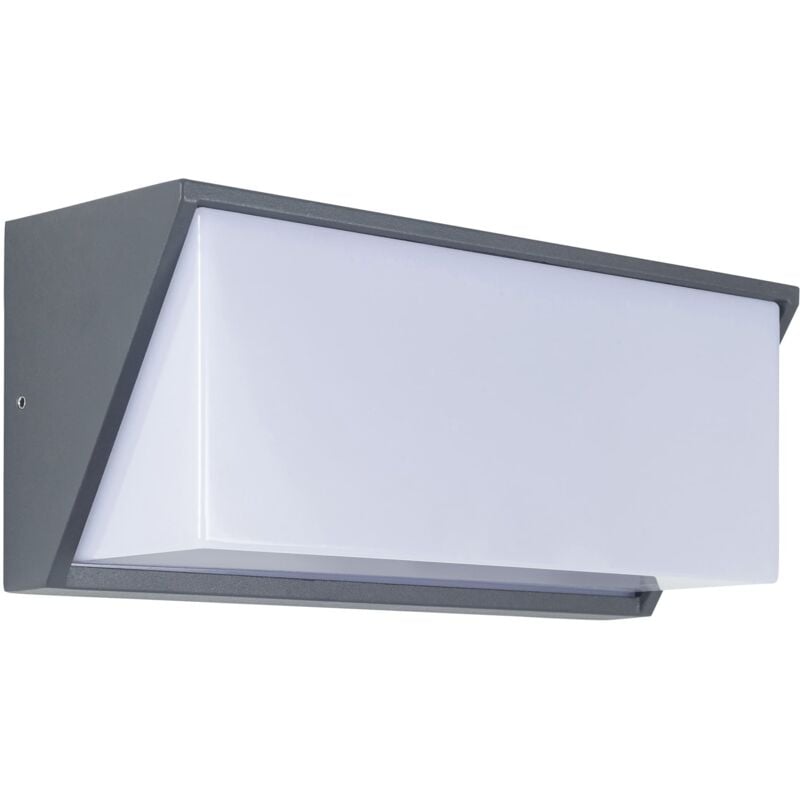 foto del prodotto quanta aplique exterior negro rectangular para bombilla e27
